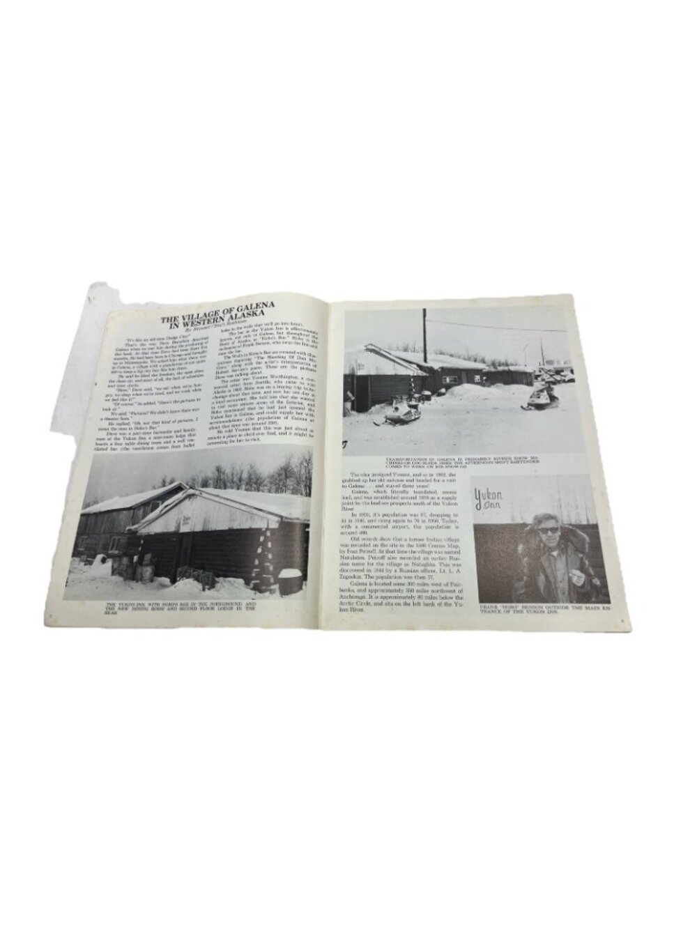 Vtg 1975 First Edition Alaska Untold Story of Hobo and Dangerous Dan McGrew Book - Picture 6 of 7